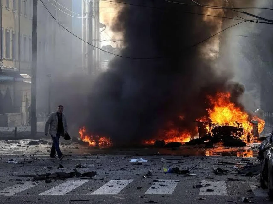 Shambulizi la Urusi laua 19 Ukraine, limo lililopiga Kiev